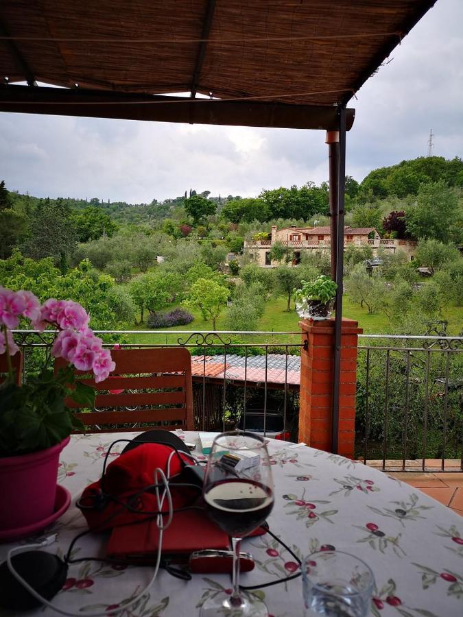 基安蒂盖奥勒"La Casa Di Maria Luce" Con Terrazza Panoramica公寓 外观 照片