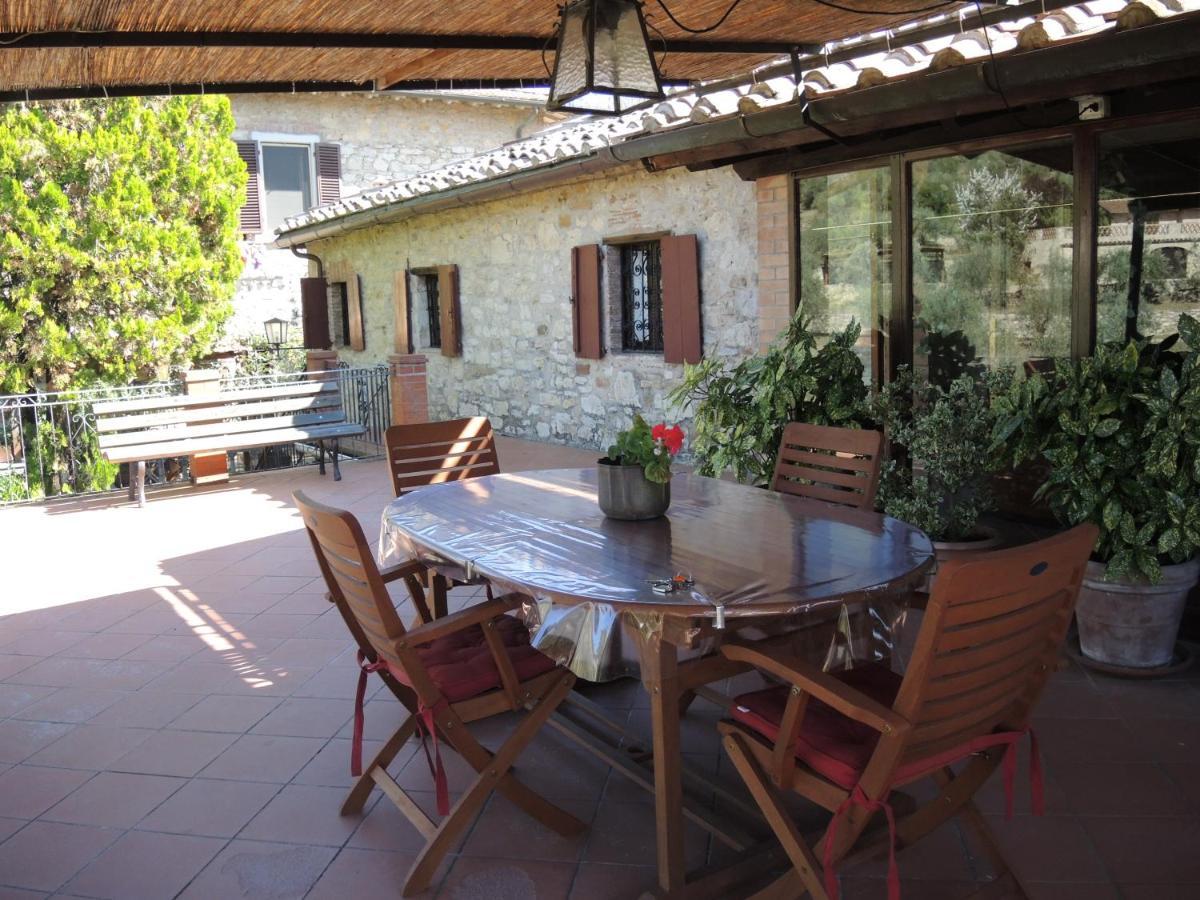 基安蒂盖奥勒"La Casa Di Maria Luce" Con Terrazza Panoramica公寓 外观 照片