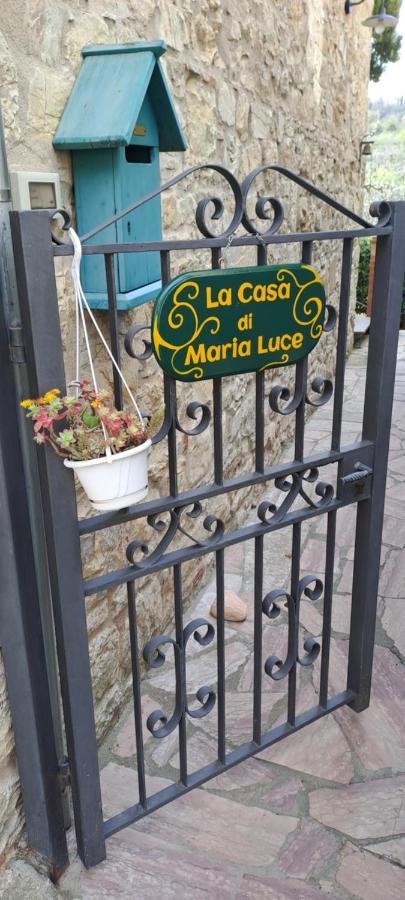 基安蒂盖奥勒"La Casa Di Maria Luce" Con Terrazza Panoramica公寓 外观 照片