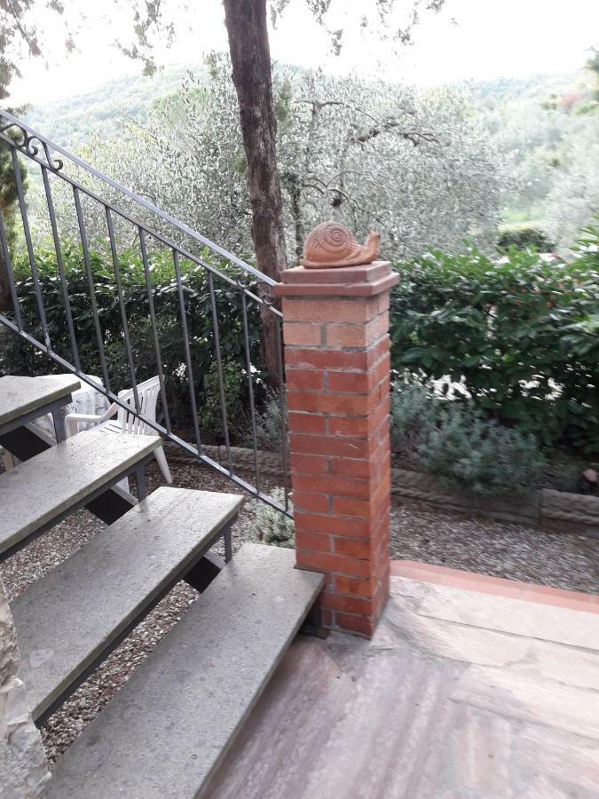 基安蒂盖奥勒"La Casa Di Maria Luce" Con Terrazza Panoramica公寓 外观 照片