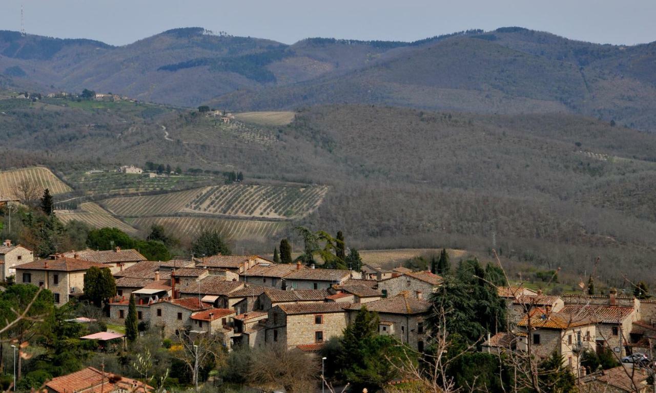 基安蒂盖奥勒"La Casa Di Maria Luce" Con Terrazza Panoramica公寓 外观 照片
